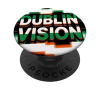 Dublín Vision Pixel Pulse PopSockets PopGrip Adhesivo