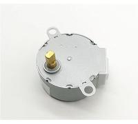 DubMag pequeño Motor de CC, micromotor, Motor Paso a Paso de Aire Acondicionado 35BYJ46-828W, Piezas de reparación de ventilación oscilante MP35EAZ de 12 V CC (diámetro del Eje: Universal MP35EAZ)
