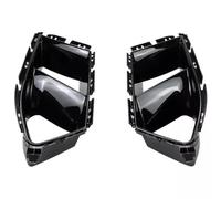 DUBNRGC Cubierta de ventilación de aire lateral del parachoques delantero | Cubierta decorativa faro antiniebla delantero, compatible con BMW G80 M3 G82 G83 M4 2021-2024(Glossy Black)