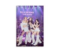 Duboueu Póster Blackpink The Show Banda de Música Kpop Cobertura en Vivo Vintage Para Habitación, Arte de Pared Estético en Lienzo, Póster de Decoración para Dormitorio 30x45 cm (12x18 pulgadas)