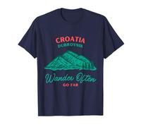 Dubrovnik Croacia Vacaciones Wander A Menudo IR lejos Camiseta
