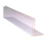 DUBTEDHOU Bajo el Bloqueador de Muebles, Bloqueador de PVC Transparente for Debajo de Muebles, Varios tamaños, for sofá Cama, armarios, Huecos y Barrera for Juguetes de Mascotas.(L 50cm,H 25cm)