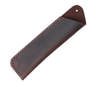 DUBTEDHOU Caja de Cuero, Estuche de Cuero for lápices y bolígrafos, Multicolor, 16,5 x 4,5 cm(FM Coffee)