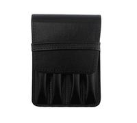 DUBTEDHOU Caja de Cuero, Handmade Leather Pen Case For 4 Pens Multicolor 14.5x10cm(Color 1)