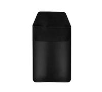 DUBTEDHOU Caja de Cuero, Pen Pencil Case Organizer Brown Or Black(1pcs Black)