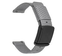 DUBTEDHOU Correas nylon clásicas,cierre rápido reloj Correa de apertura rápida de 20mm, pulsera Universal de nailon con botón pulsador, correa de repuesto, correa de reloj de nailon(Type 3 Gray)