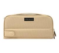 DUBTEDHOU Estuche de Lona | Multicolor 8.4x4.5x1.9 pulgadas for útiles escolares de oficina Niños Adultos: Almacenamiento de escritorio(Khaki)