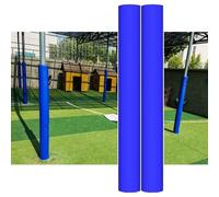 DUBTEDHOU Fundas para Postes de Baloncesto, Basketball Pole Pad 6 ft for 2.5-8 in Pole Multicolor Pack of 2(Blue,5"(13cm) Pole)