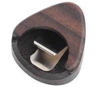 DUBTEDHOU Portapúas de Guitarra, Estuche for púas de Guitarra Madera Rosa, Mini Adhesivo for Ukelele bajo eléctrico acústico