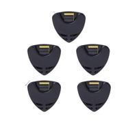 DUBTEDHOU Portapúas de Guitarra, Soporte for púas de Guitarra, púa autoadhesiva con Forma triángulo, Almacenamiento rápido, 1/5/10 Uds(2 Pcs)