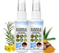 DUBUSH Psoriasis Relief Spray Vitiligo Relief Spray Herbal Eczema Calmante Spray Itchy Skin Relief Spray Itchy Skin Relief para Todo Tipo de Pieles