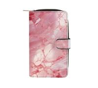 ducanll Cartera para mujer con múltiples ranuras para tarjetas y compartimento para teléfono celular, Patrón de textura ámbar, 19.7cm length, 11cm width, 3.5cm thickness