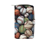 ducanll Cartera para mujer con múltiples ranuras para tarjetas y compartimento para teléfono celular, Estilo anime, 19.7cm length, 11cm width, 3.5cm thickness