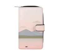 ducanll Cartera para mujer con múltiples ranuras para tarjetas y compartimento para teléfono celular, Estilo anime, 19.7cm length, 11cm width, 3.5cm thickness