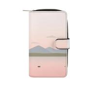 ducanll Cartera para mujer con múltiples ranuras para tarjetas y compartimento para teléfono celular, Estilo anime, 19.7cm length, 11cm width, 3.5cm thickness