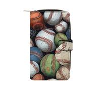 ducanll Cartera para mujer con múltiples ranuras para tarjetas y compartimento para teléfono celular, Estilo anime, 19.7cm length, 11cm width, 3.5cm thickness