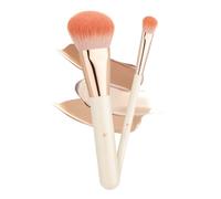 DUcare Juego de Brochas Base de Maquillaje - Brocha Contorno 2 en 1 para Base Líquida o en Crema y Brocha Correctora para Rostro