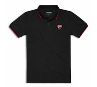Ducati Corse Logo Camiseta Polo De Manga Corta Negra