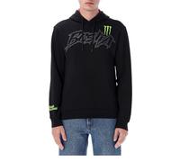 Ducati Corse Sudadera con capucha con cremallera Enea Bastianini 23 Dual Monster Energy Oficial MotoGP, Negro , M