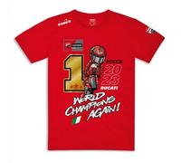 Ducati Corse World Champion Pecco Bagnaia Camiseta Motogp
