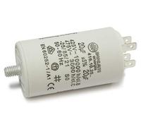 Ducati Energia Condensador 20 μF ± 5%/475 V CA polipropileno cilindro 40 x 70 mm montaje a presión de -25 °C a +85 °C