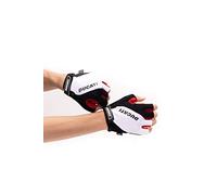 DUCATI Guantes para bibcicleta para patinetes eléctrico, Bicicleta, Blanco,
