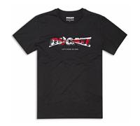 Ducati Logotipo 2.0 Camiseta Negra