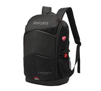Ducati, Zaino Sportivo Per Bici Monopattini, Mochila Deportiva Unisex Adulto, Negro, Talla Única