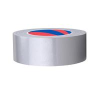 Duccinp Cinta blindada extra fuerte, 50 m x 50 mm, cinta de reparación impermeable para reparaciones, bricolaje, manualidades, interior y exterior, cinta adhesiva de conducto (plata)