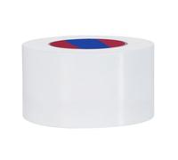 Duccinp Cinta blindada extra fuerte, 50 m x 75 mm, cinta de reparación impermeable para reparaciones, bricolaje, manualidades, interior y exterior, cinta adhesiva de conducto (blanco)