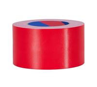 Duccinp Panzertape extra fuerte, 50 m x 75 mm, cinta adhesiva impermeable para reparaciones, bricolaje, manualidades, interior y exterior, cinta ductil (Rojo)