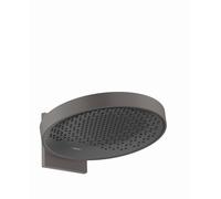 Ducha aÃ©rea Rainfinity 360 1jet con conexiÃ³n a la pared, Color: Negro Cepillado - 26230340