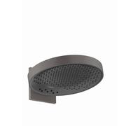 Ducha aérea Rainfinity 360 3jet con conexión a la pared, 26234340, Color: Cromo negro cepillado