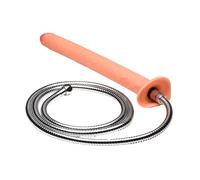 Ducha anal de 30 cm de longitud - Deep Dick Diver - Consolador realista como ducha anal para una higiene íntima completa