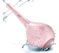 Ducha anal Kit Enema Bulbo -enema para limpieza de colo,Lavados con Boquilla de 5 Orificios, Anti-Reflujo Pera Lavativas Anales, Enema Bulbo Ducha Anal y Vaginal