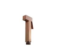 Ducha Bidet Pulverizador De Bidé Latón Mano | Cabezal de ducha de chorro de baño con rociador de inodoro dorado(Color2)