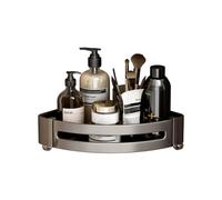 Ducha Caddy 1 pack de estantería de esquina de ducha, organizador de esquina de ducha aeroespacial de aluminio para baño, soporte de almacenamiento para interior de ducha, montado en la pared