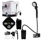Ducha Camping Portátil Bomba Recargable 3 Modos Pulverización Impermeable