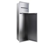 Ducha de acero inoxidable y nizador de alcohol, almacenamiento de baño impermeable para artículos de tocador, papel higiénico y papelera, ideal para habitaciones húmedas, cocinas y dormitorios (gris