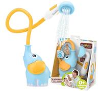 Ducha de baño elefante azul y naranja - Yookidoo