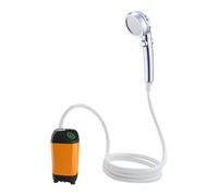 Ducha de camping recargable, rociador portátil al aire libre con impermeable