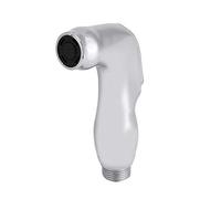 Pulverizador de Bidé Portátil de Mano, Cabezal de Limpieza de Higiene personal de Alta Presión para Inodoro Y Baño, Plástico Abs Plateado