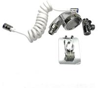 Ducha de mano para lavabos de baño, alcachofa de ducha universal con manguera extensible de 3 metros, ducha de mano para lavar el pelo, mascotas o limpiar fregaderos de cocina y bidés