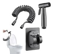 Ducha De Mano Para WC | Pulverizador Manual de Aseo con Manguera - Conexión A Prueba de Aguas, Ahorro de Agua para Cuidado del Bebé Limpieza De Mascotas Después Del Parto Camping