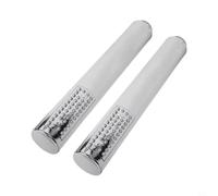 Ducha de mano redonda para baño con spray de ahorro de agua y boquillas de silicona antical | Cuerpo ABS cromado | Diseño ergonómico para experiencia de spa | Paquete múltiple (2 piezas)