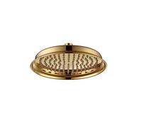 Ducha de Mano Superior Lluvia caída clásica Superior cerámica Porcelana plástico Mate Negro Oro Rosa Brillo Cromo Lluvia caída para baño (Color: DS0020TG-86)