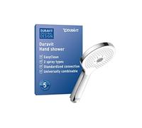 Duravit Manguera de ducha Universal – Flexo 1,80 m antitorsión, a prueba de dobleces, negro mate