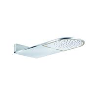 Ducha de techo KLUDI A-QA, ducha de techo metálica, Ø 250 mm, cromo, 6487005-00