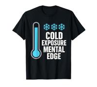 Ducha Fría Dureza Mental Exposición Fría Biohacker Mañana Camiseta