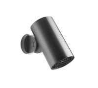 Ducha Gessi Spotwater 316, con articulación, aprox. 12 l/min a 3 bar, función: ducha de lluvia, 57263706, Color: PVD negro metálico